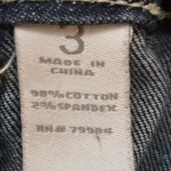 Chico's Ladies Platinum Denim Ultimate Fit Straight Leg Blue Jeans - Picture 7 of 11